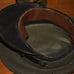 Vintage WWII USMC Maine Forest Green EM Visor Hat Cap Wool 6 7/8 Ega