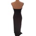 Betsy & Adam Scuba Crepe Strapless Tuxedo Gown in Black – Size 8P – NWT