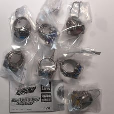 Katekyo Hitman Reborn! New Vongola Rings, Complete Set of 7