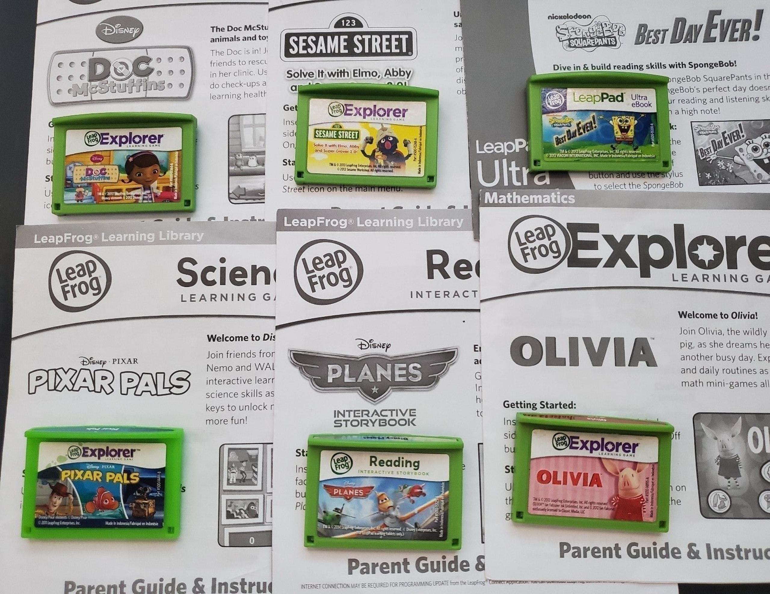 Leapfrog 6 games Leap frog