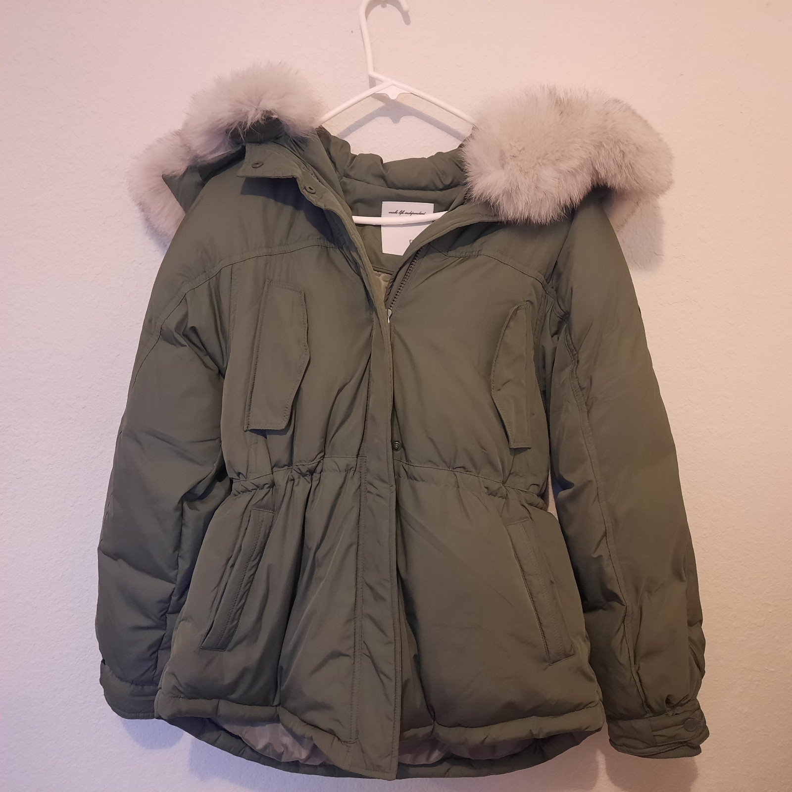 Saga furs dawn parka size M like New
