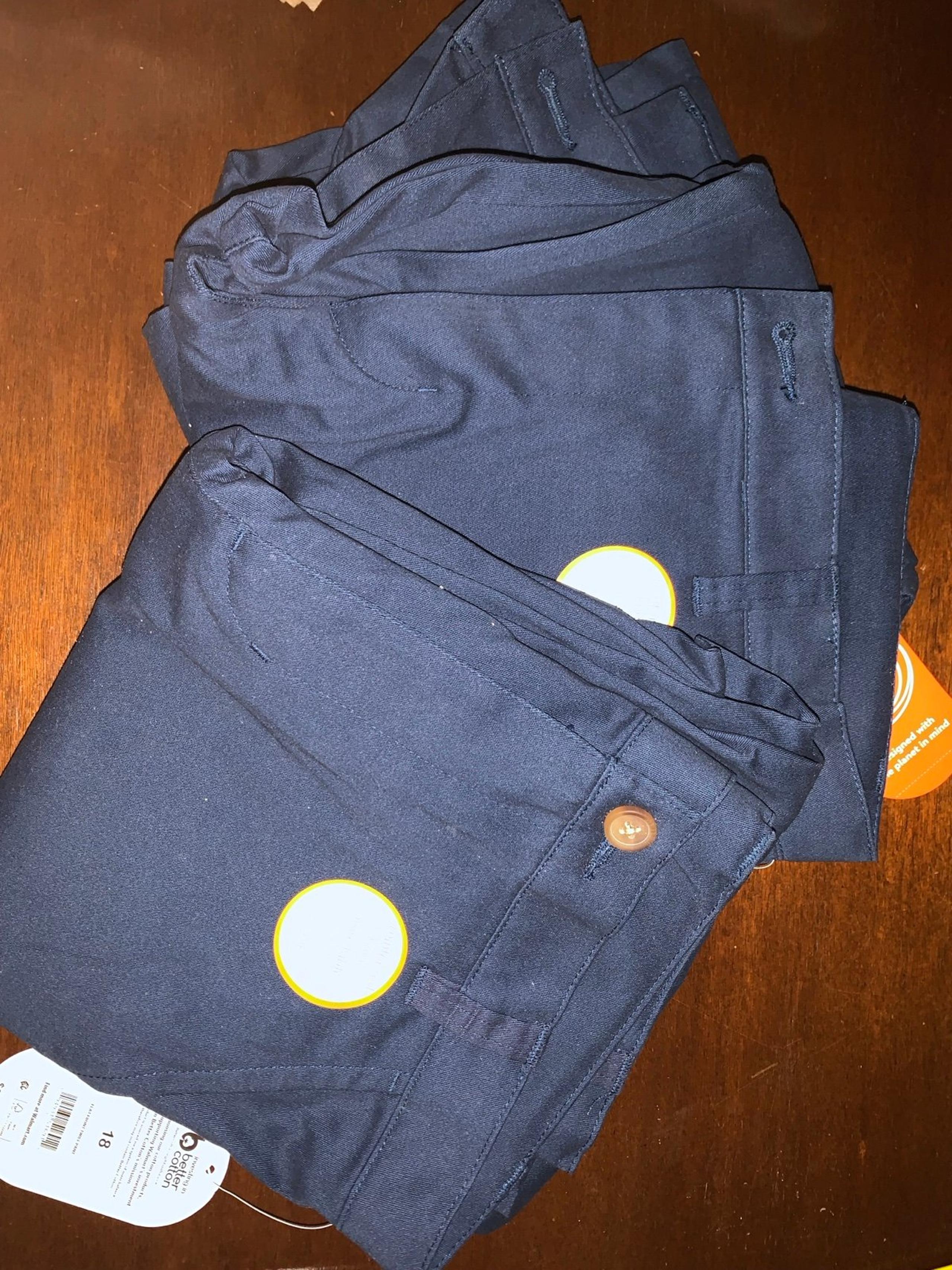 Uniform Pants Navy Size 18