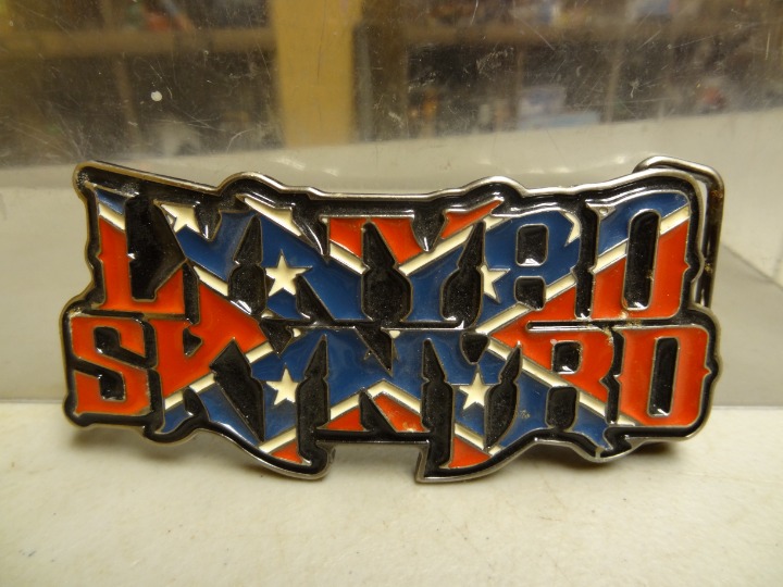 VINTAGE LYNYRD SKYNYRD BELT BUCKLE 2009 FLY ON