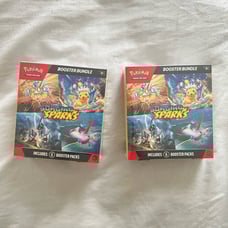 2 Pokemon TCG Surging Sparks Booster Bundles