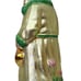 1997 Patricia Breen Ornament Santa Dreams of Spring Tulips Yellow Glass #9790