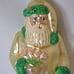 1997 Patricia Breen Ornament Santa Dreams of Spring Tulips Yellow Glass #9790
