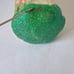 1997 Patricia Breen Ornament Santa Dreams of Spring Tulips Yellow Glass #9790