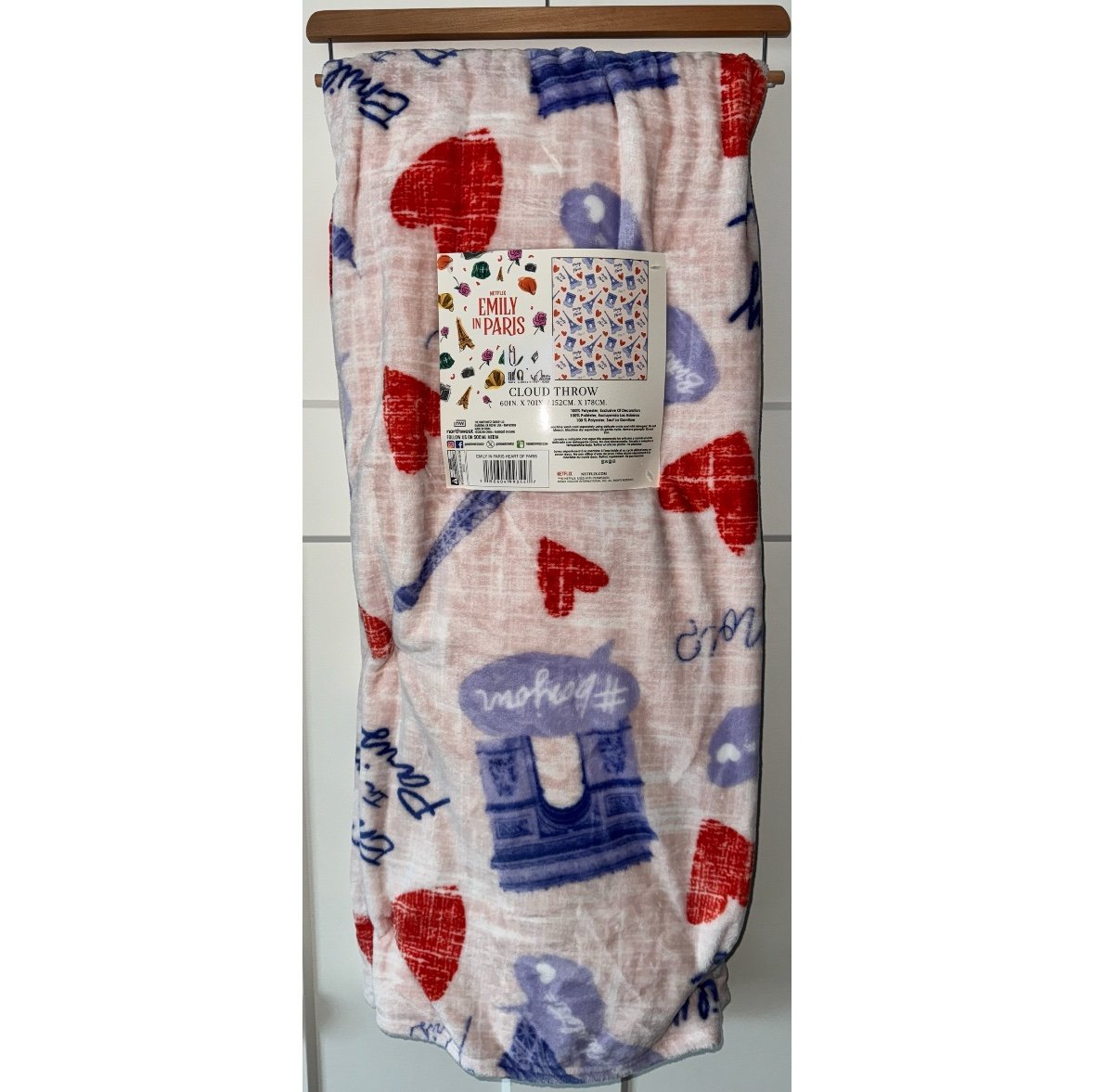 Emily In Paris Blanket