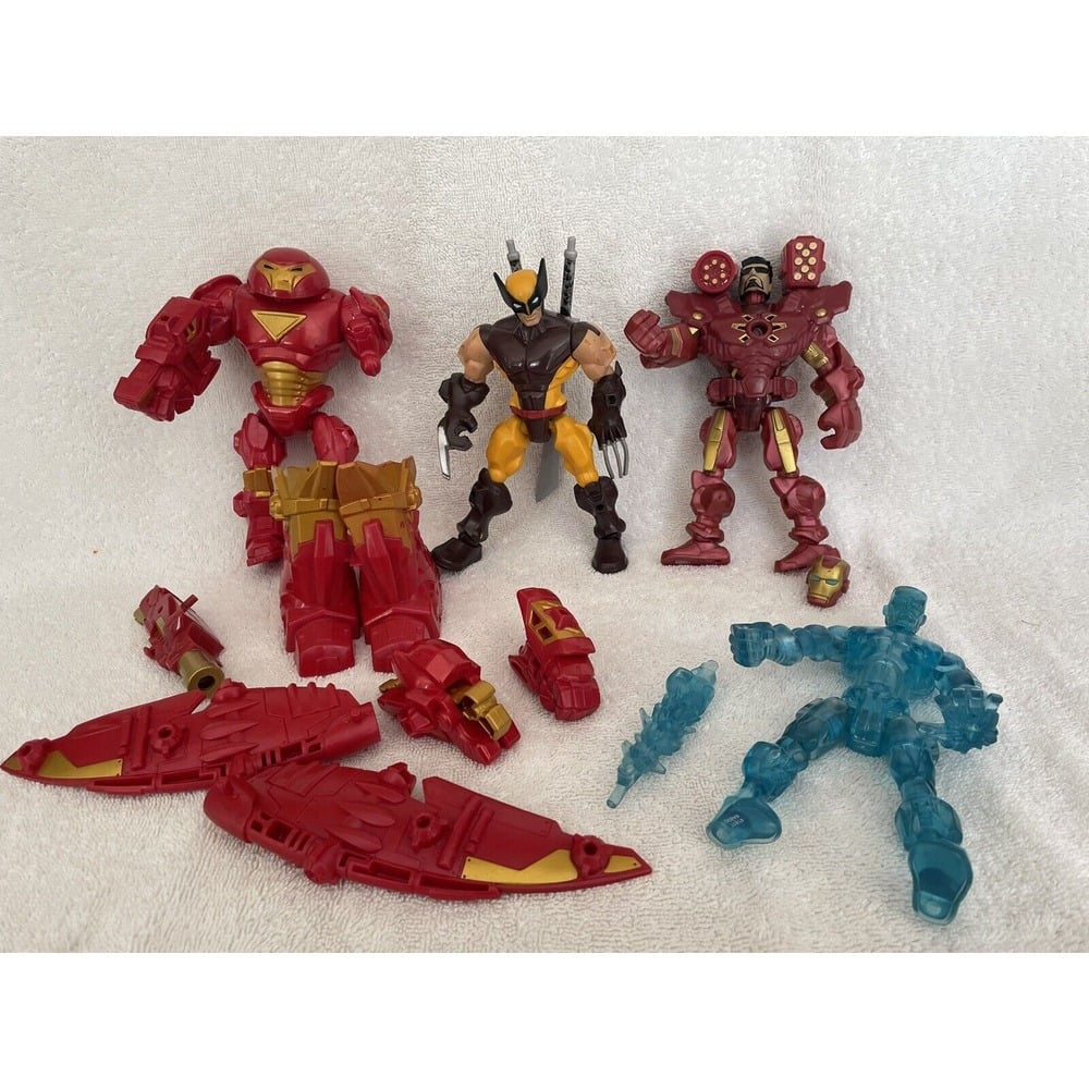 avengers action figures lot W/Accessories Mahers