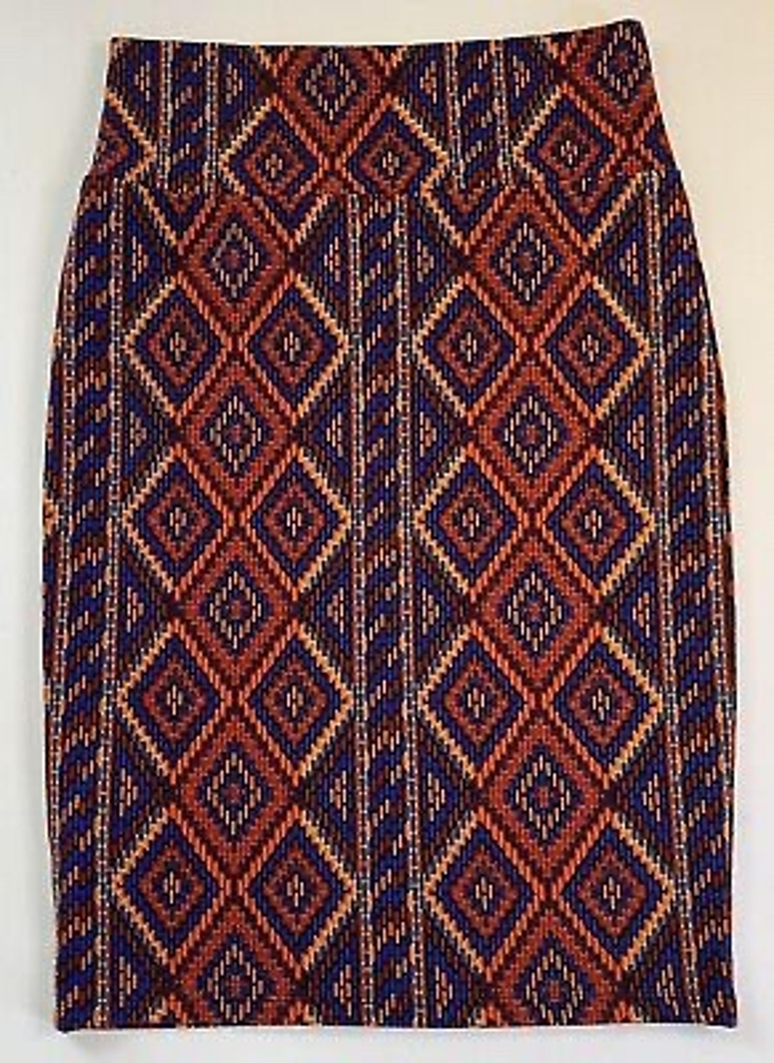 Lularoe Cassie Skirt Women’s Size Small Aztec Multicolor Straight Pencil Skirt