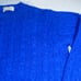 Vintage 60s Aston Shetland Wool Cable Knit Sweater size 42 men’s large