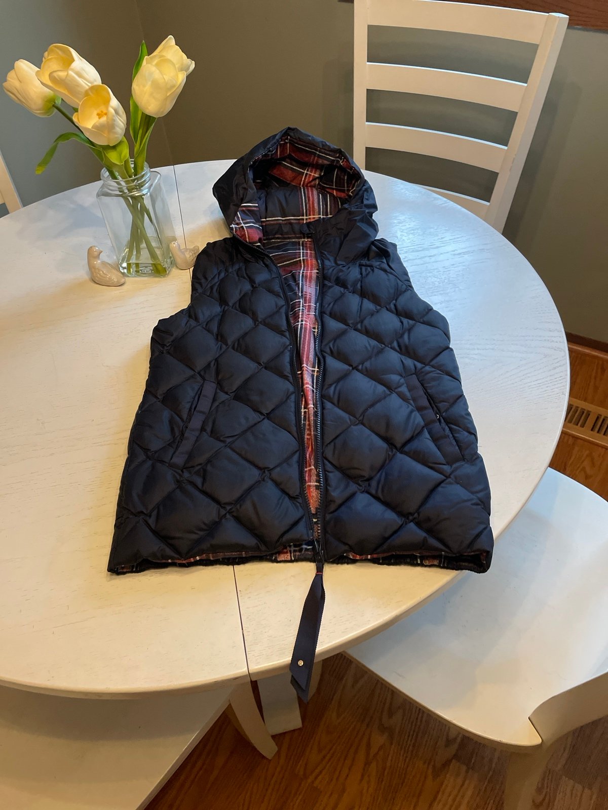 EMBROIDERY CORD VEST