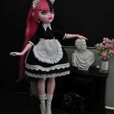 Handmade Maid Dress for Draculaura