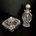 Lenox Diamonds & Pearls Crystal Perfume Bottle & Trinket Box