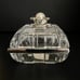 Lenox Diamonds & Pearls Crystal Perfume Bottle & Trinket Box