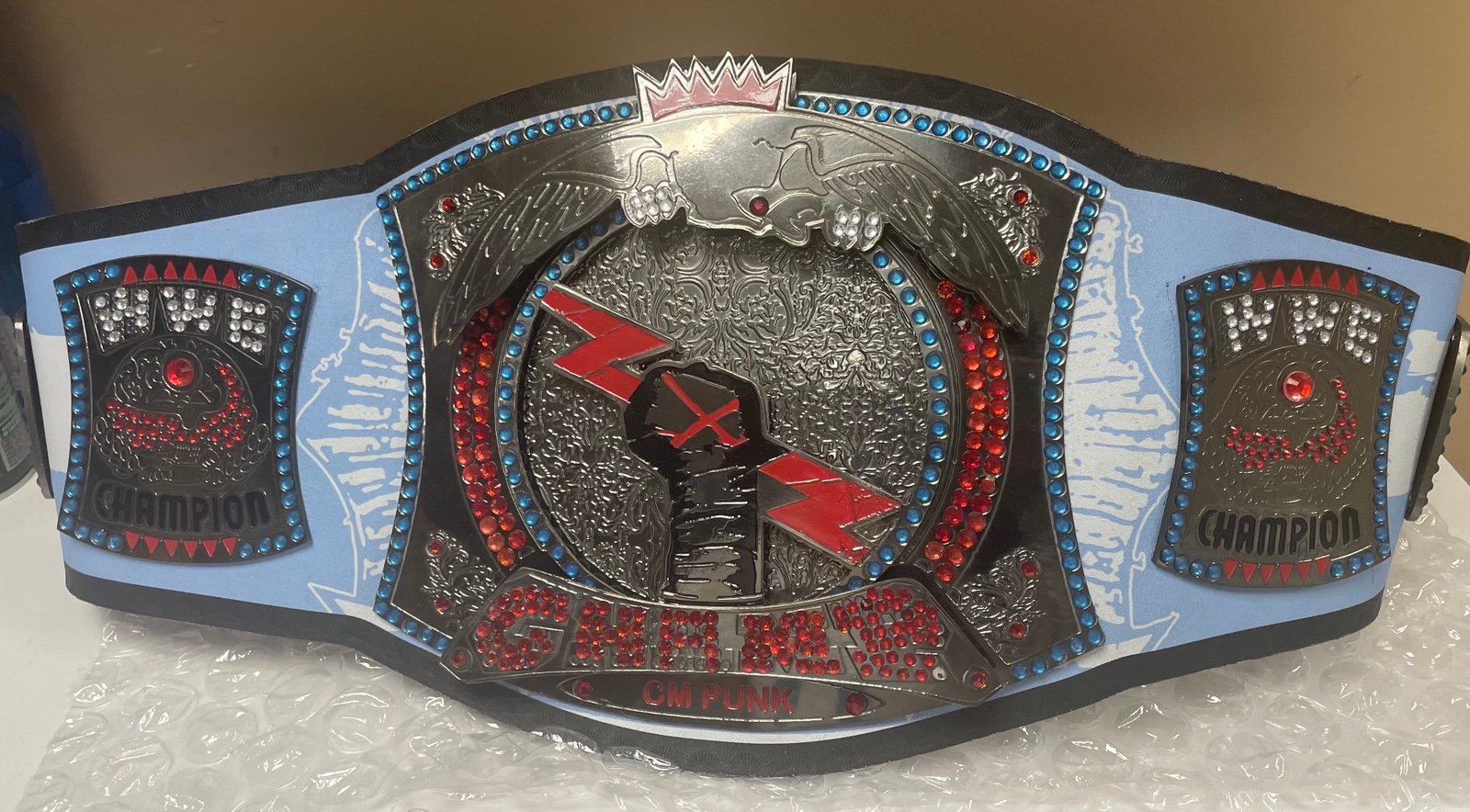 WWE CM Punk signature belt non licensed.