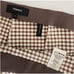 Theory Check Pattern Pants in Grid Stretch Cotton Size 6