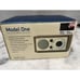 Model One AM/FM Modern Table Radio Tivoli Audio M1BBS Black Silver