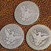 Lot of complete Set of 1894p,o,s SILVER Barber Quarters USA Genuine Tough year