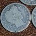 Lot of complete Set of 1894p,o,s SILVER Barber Quarters USA Genuine Tough year