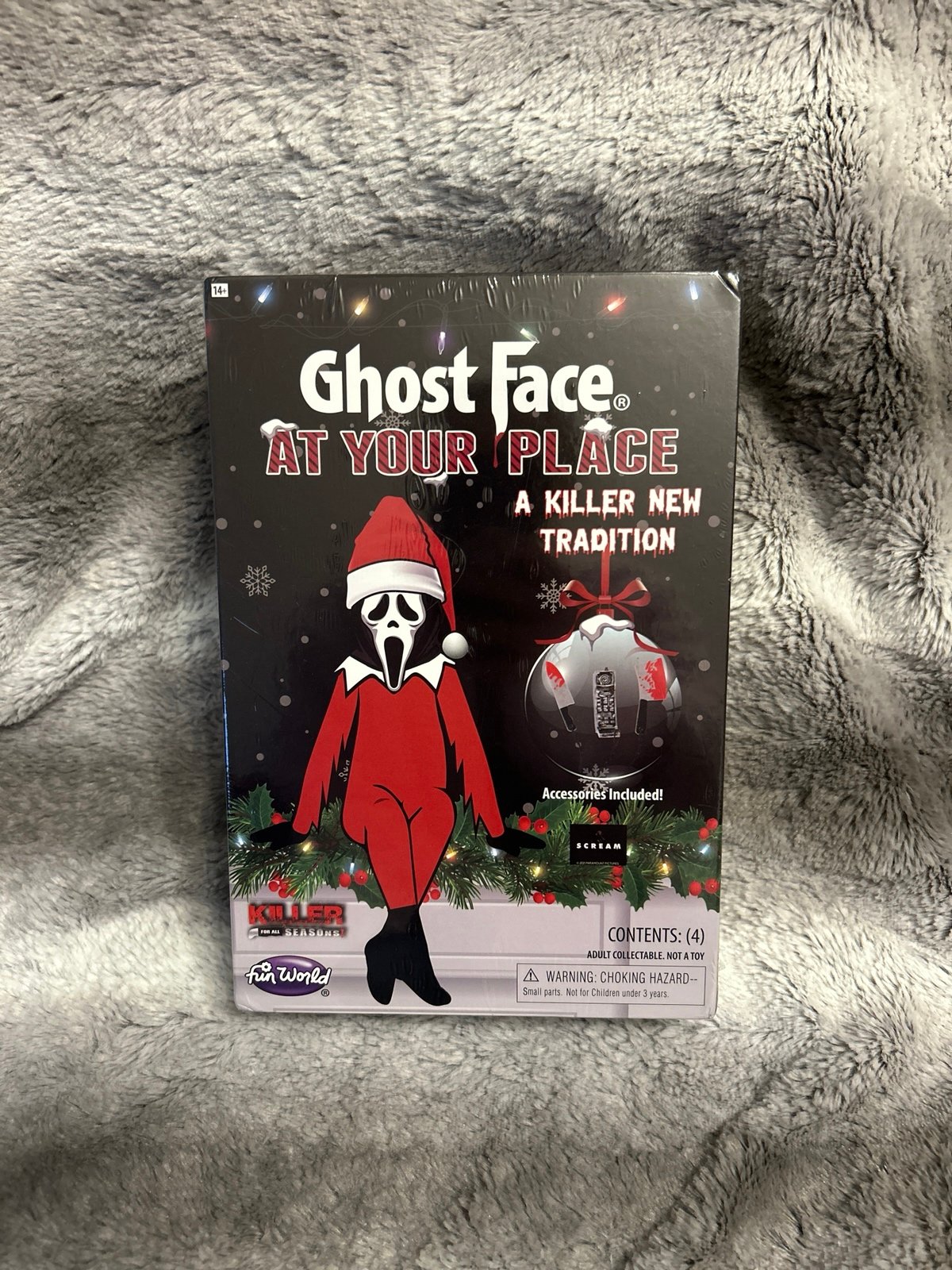 Scream Ghostface Elf On The Shelf Spirit Christmas Fun world