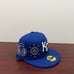 New Era, 59Fifty Paisley Fitted Hat, Kansas City Royals, Blue & White