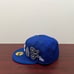 New Era, 59Fifty Paisley Fitted Hat, Kansas City Royals, Blue & White