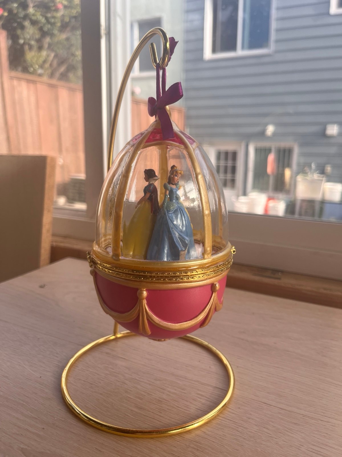 Disney princesses musical ornament!