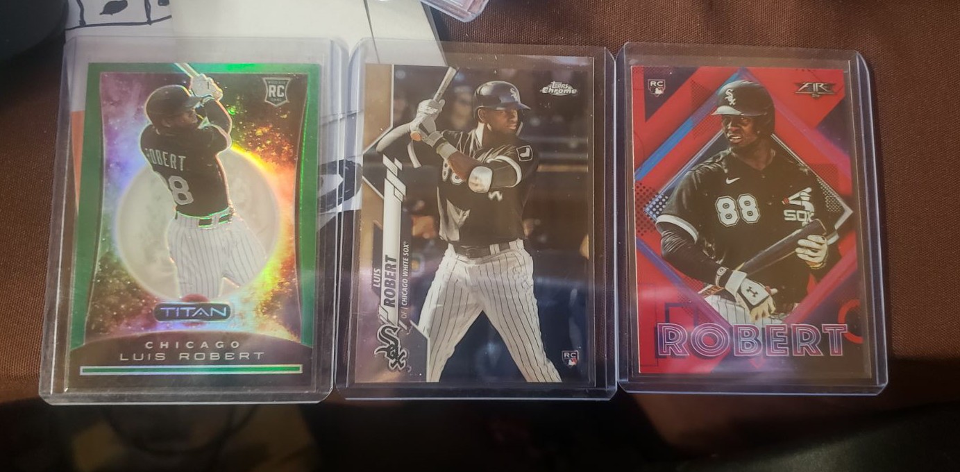 LUIS ROBERT ROOKIE LOT REF. #D /50 TITAN