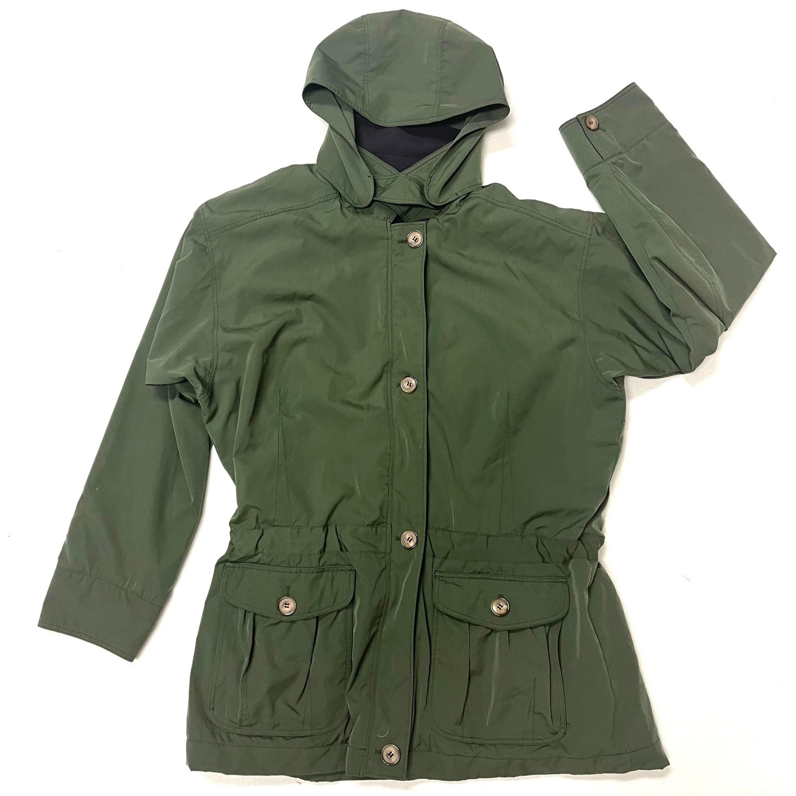 Patagonia Women's Hunter Green Hooded Jacket  - Size M