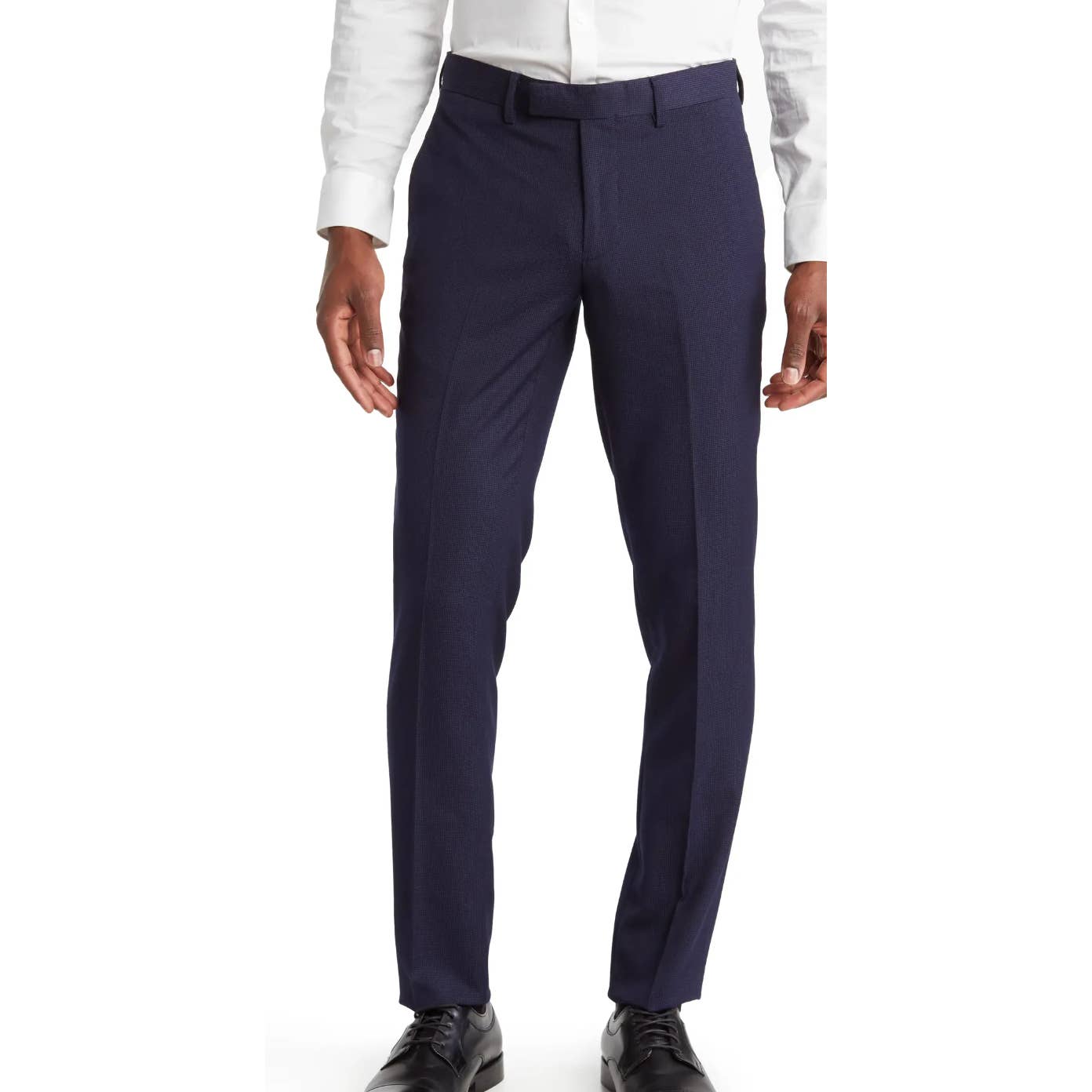 NWOT SOUL OF LONDON Solid Dress Pants Navy 39R