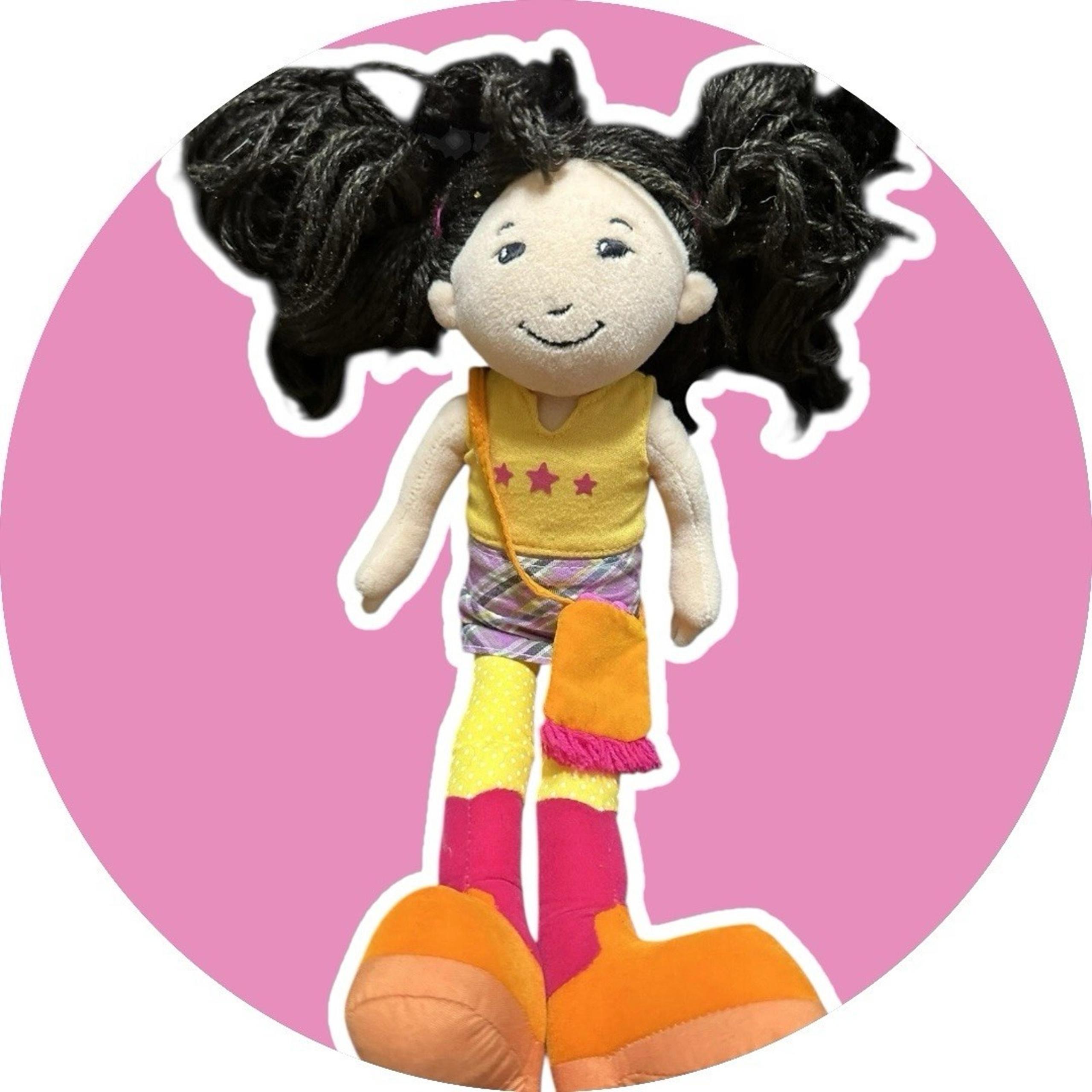 Groovy Girls Doll Brunette Kami Replacement Orange Fringe Bag Purse Only No Doll