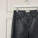 AGOLDE Recycled Leather Lyle Low Rise Slim Pant Detox