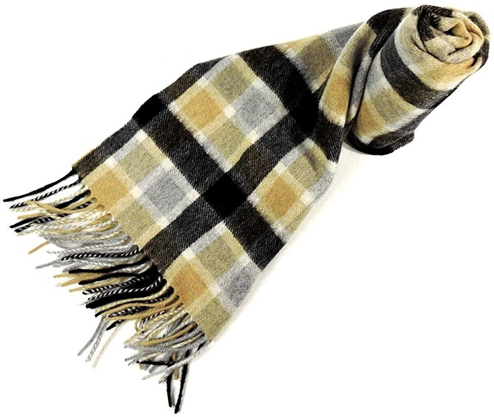 Louisa Perini Unisex Multicolor Cashmere Winter Scarf