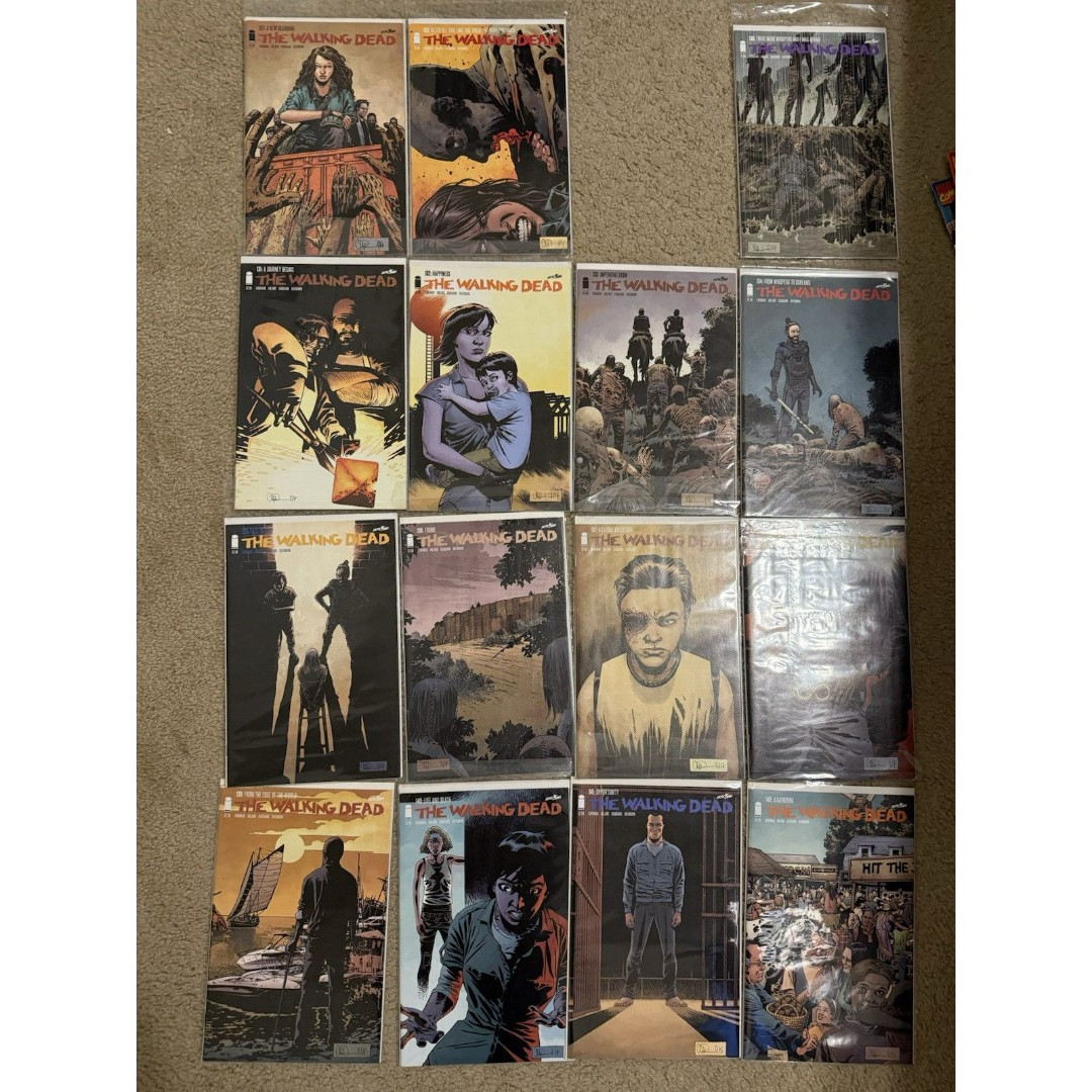 THE WALKING DEAD 127-142 without 129 - 15 issues