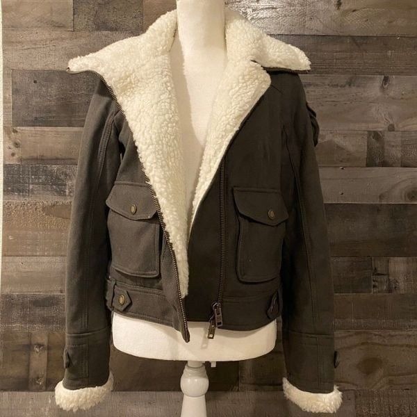 American eagle outfitters wool coat M