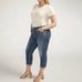 New with tags Silver Jeans Co. Plus size 24W Elyse Comfort Fit Mid rise Capri Ma