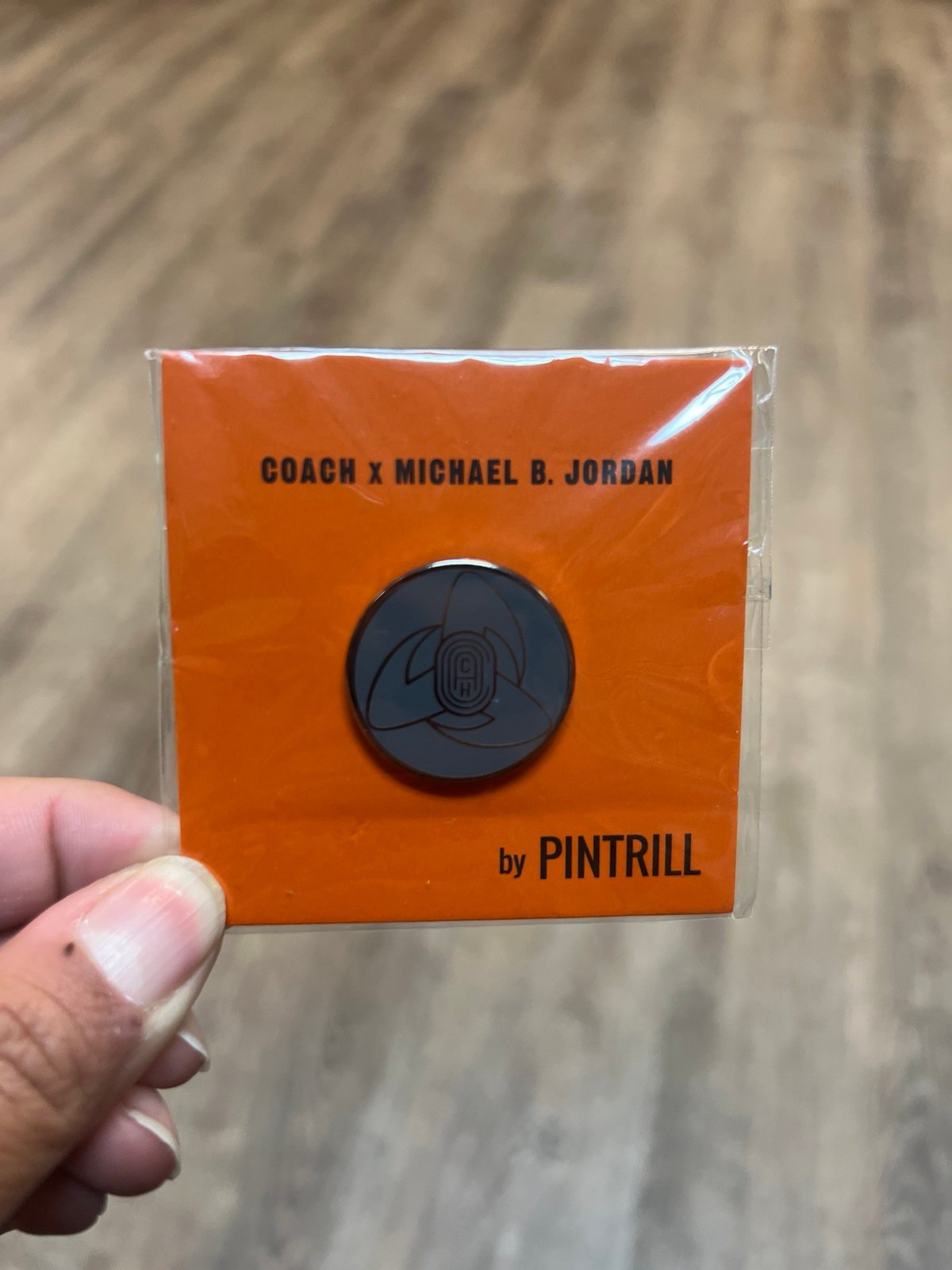 Coach x Michael B Jordan x Naruto enamel pin