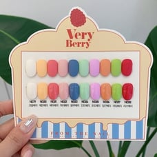 F Gel | Very Berry 10 Color Set