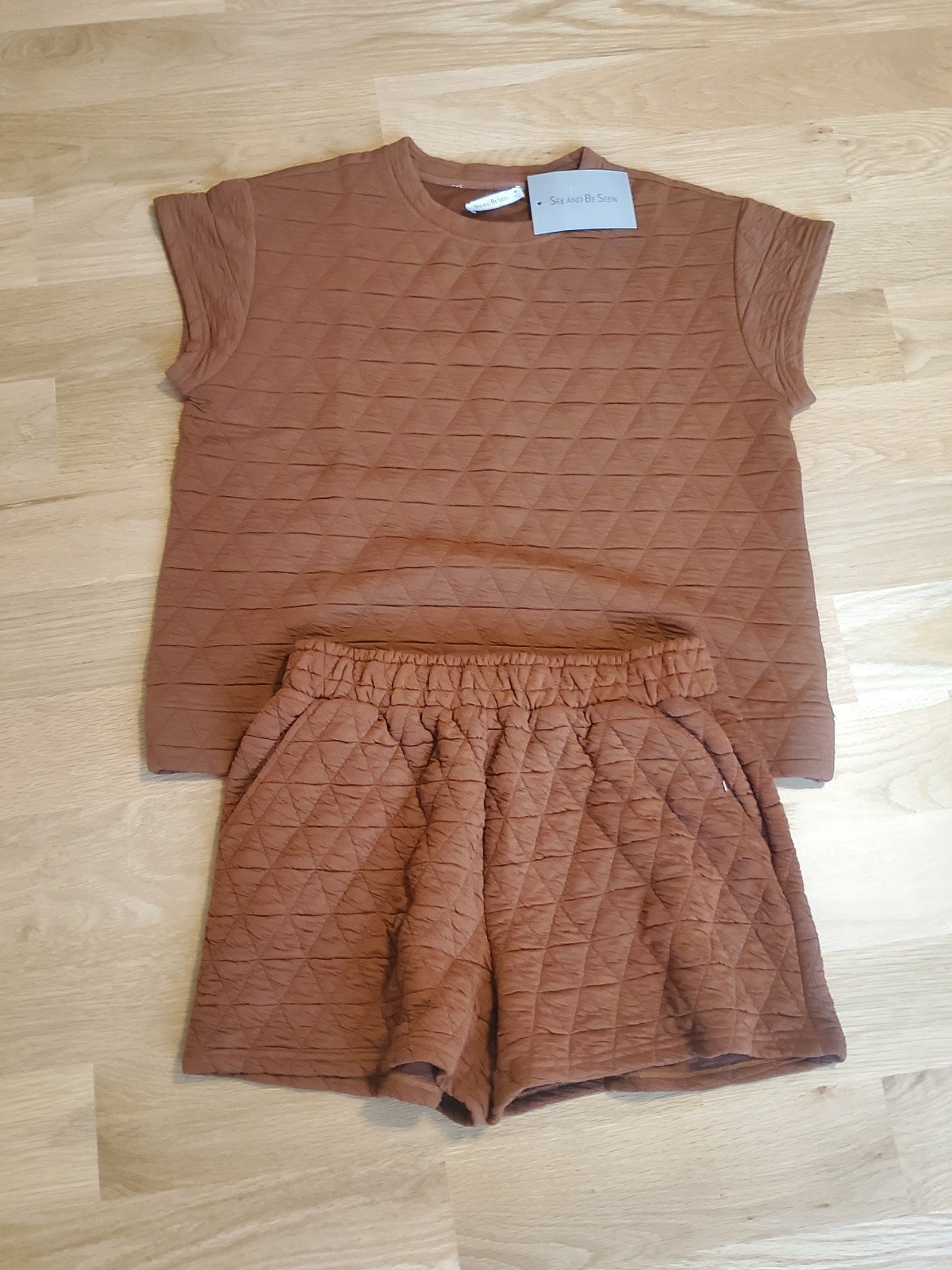 Quilted Short Outfit-NWT