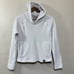 American Giant Polartec High Loft Pullover Small Fleece Hoodie Pockets Crop USA