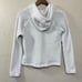 American Giant Polartec High Loft Pullover Small Fleece Hoodie Pockets Crop USA
