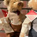 Coppertown Bears Mohair collectable Laurel and Hardy bears