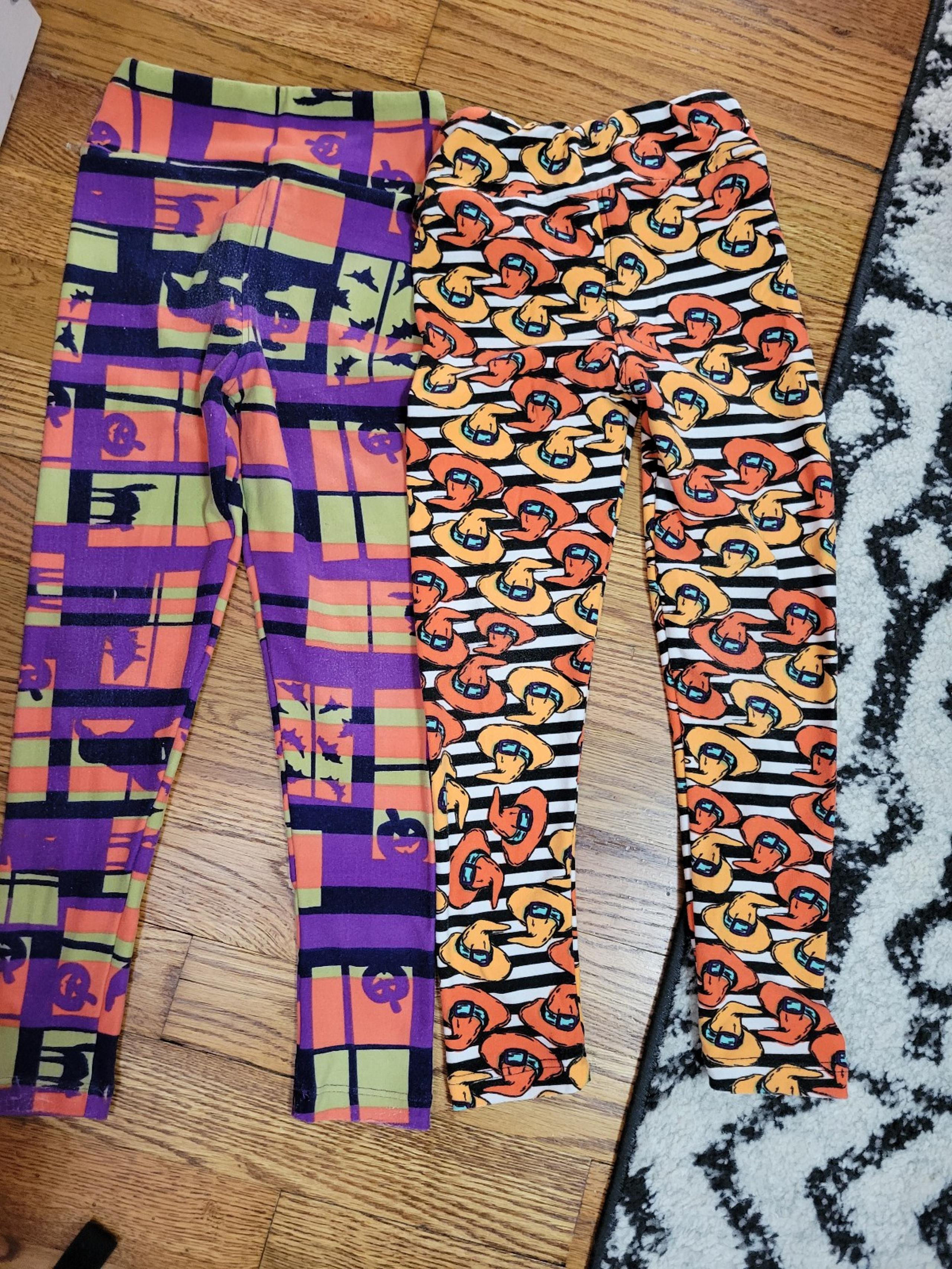 leggings bundle lularoe Hallowen Girls