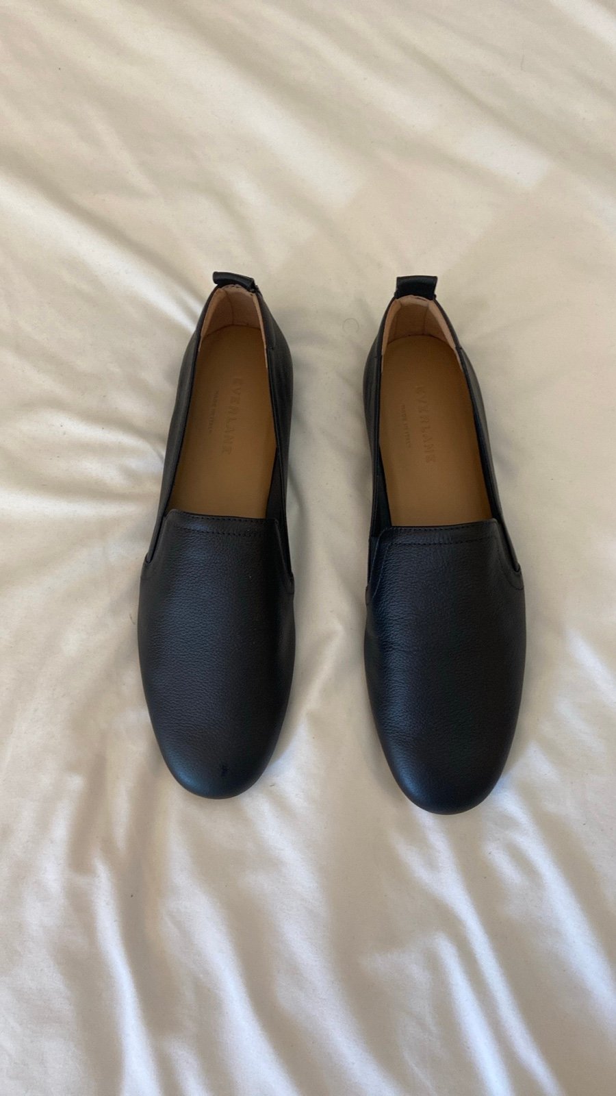 Everlane black loafer size 8
