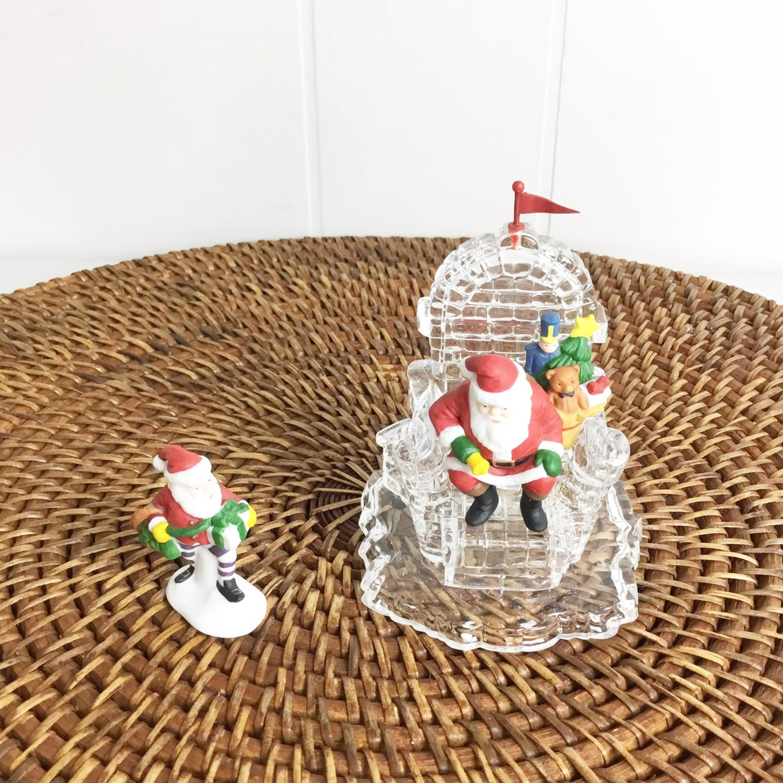 Vintage Department 56 I’ll Need More Toys Santa Christmas Decor