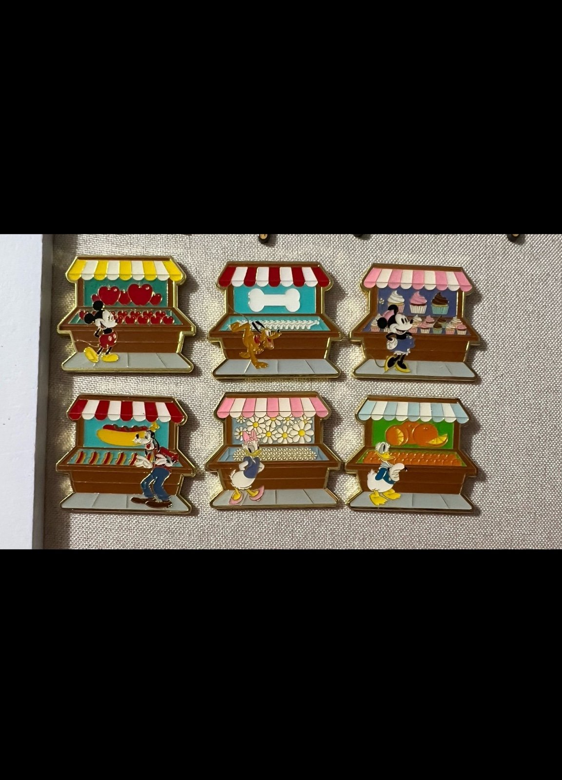 Loungefly Disney Mickey & Friends Farmers Market Booth set