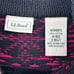 LL Bean Vintage Full Zip 100% Cotton Cardigan Sweater Pink Size Medium