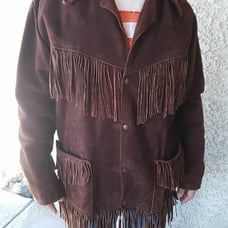 Fringe vintage leather