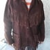Fringe vintage leather